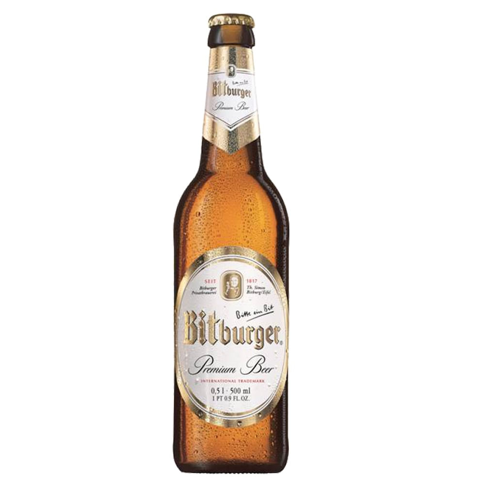 Cerveja Alemã Pilsner Bitburger 500ml The Beer