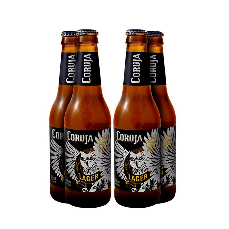 Pack-04-Cerveja-Corujinha-Lager-330ml