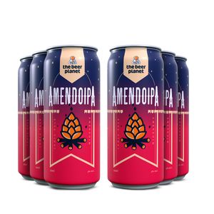 Pack-6-Cervejas-MJ-The-Beer-Planet-Amendoipa-IPA-355ml